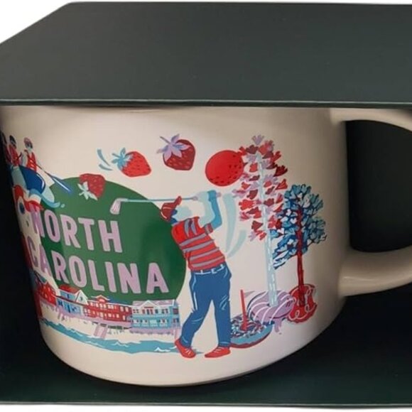 COPY - New in Box Starbucks North Carolina Discovery Series 14 oz Collectible M… - Picture 4 of 5